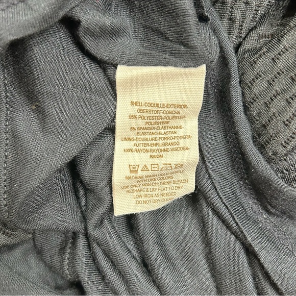 Free People Black and White Lace Embellished Mini Dress SZ M - Picture 6 of 6